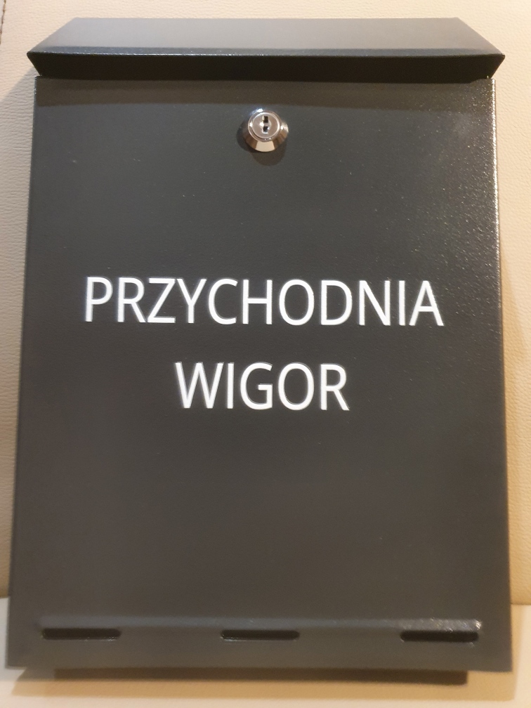 Skrzynka pocztowa na prośby o recepty